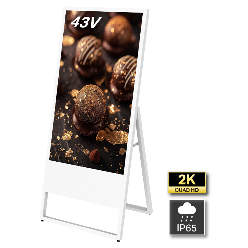 【RENTAL】イーゼル型液晶ディスプレイ 43インチ