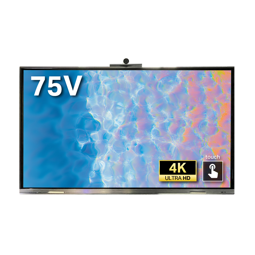 タッチ式液晶モニター 75V型