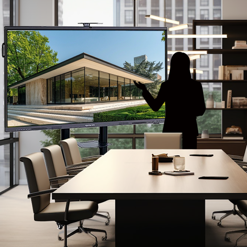 タッチ式液晶モニター　86V型